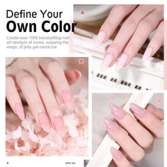 Larvall Beautpal UV lamp curing step image for long-lasting nails