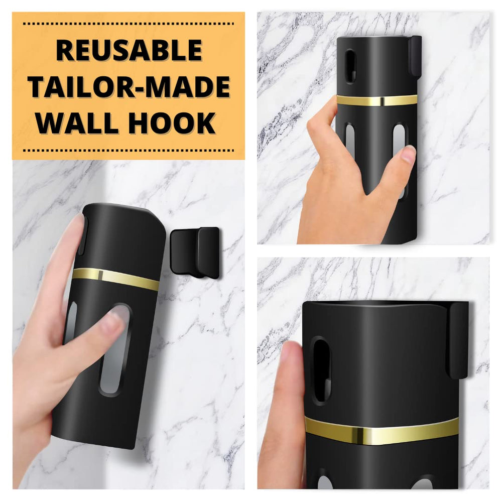 Lasbottle portable 6.1 oz compact design fits in carry-on bags.