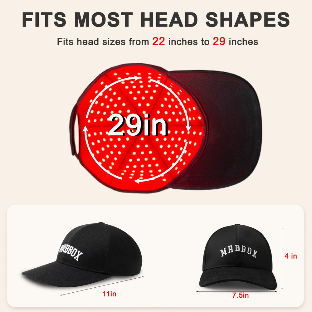 Laser Hair Growth Cap side view highlights compact profile for discreet home therapy sessions.