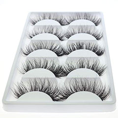 LASGOOS mink lashes deliver fluffy, long strands for a dramatic look.