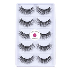 LASGOOS luxurious mink lashes 3D pack for editorial looks and daily wear