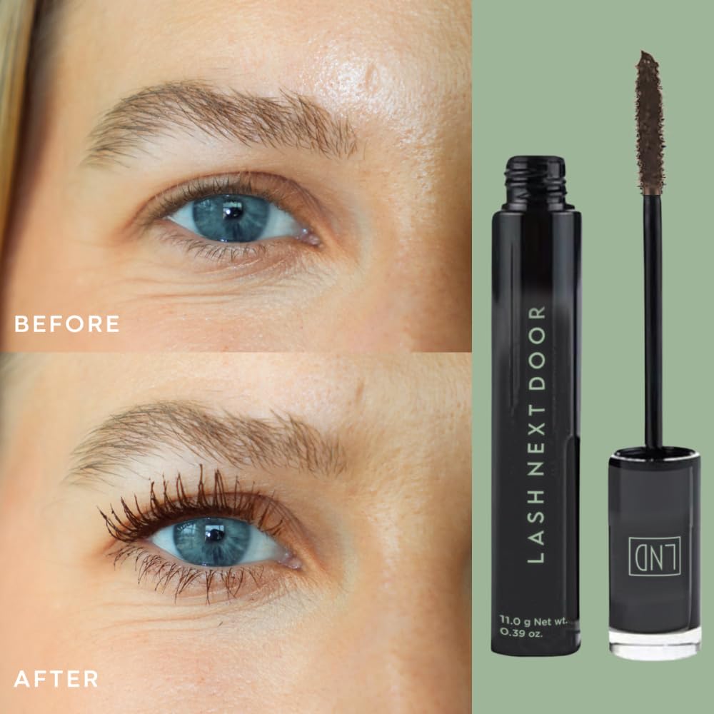 Brooklyn and Bailey approved logo on mascara box.
