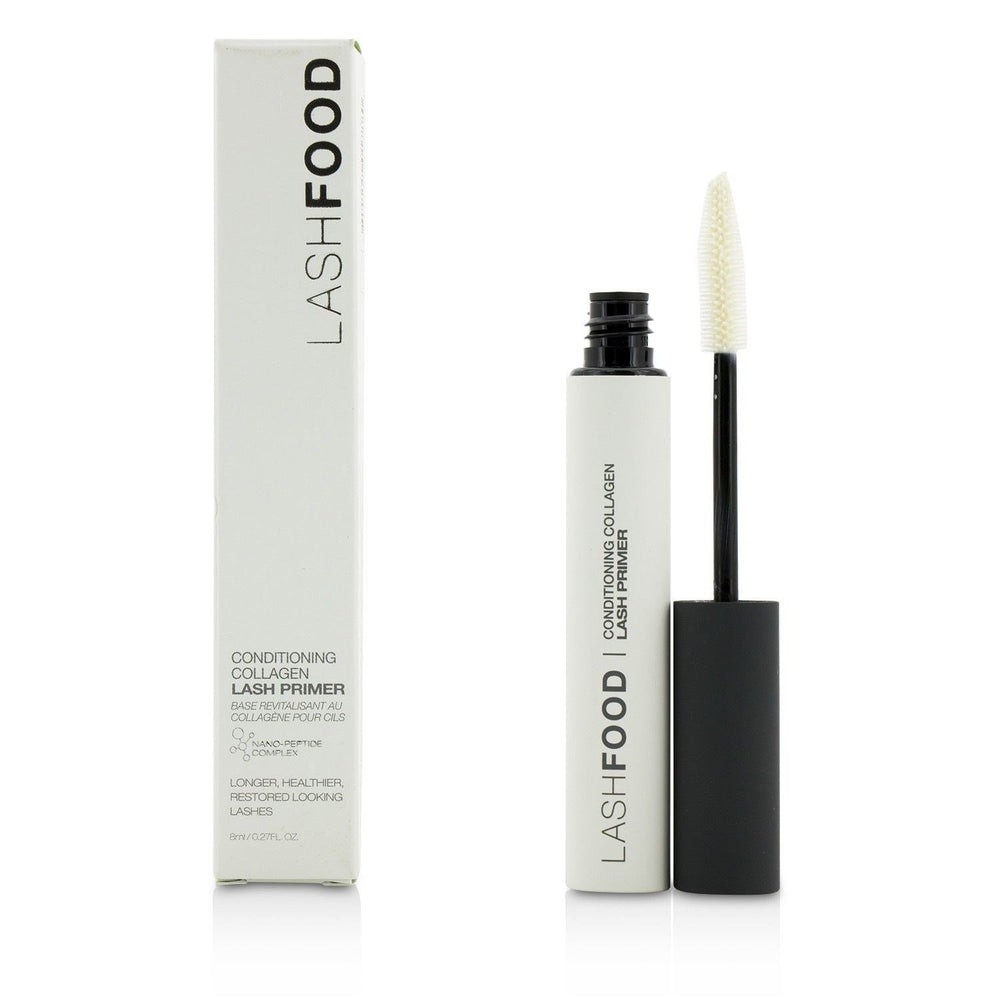 LashFood Conditioning Collagen Fiber Primer bottle for lash conditioning and volume boost.