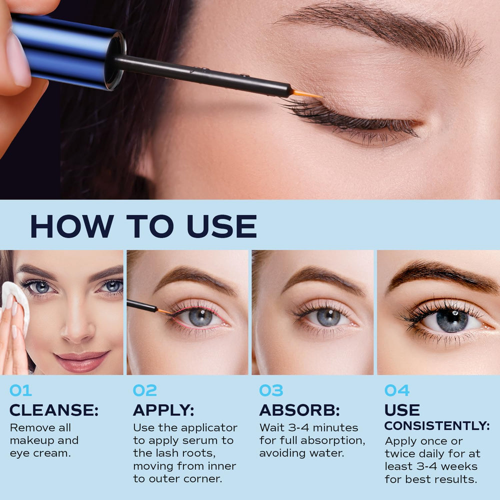 LashRay compact 0.1 oz packaging for on-the-go touch-ups.
