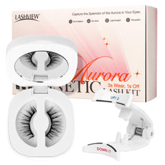 LASHVIEW Aurora style natural look lashes for subtle daytime enhancement