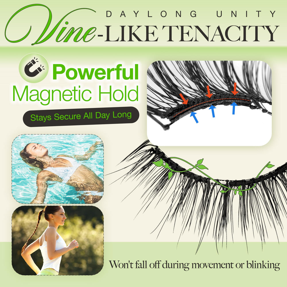 LASHVIEW L01 soft magnets provide comfortable, lightweight wear