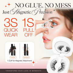 LASHVIEW reusable magnetic eyelash pack for sustainable use