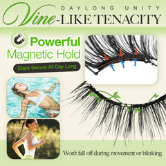 LASHVIEW reusable magnetic lashes packaging highlights sustainability