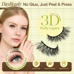 LASHVIEW long-wear lashes stay put even during activity