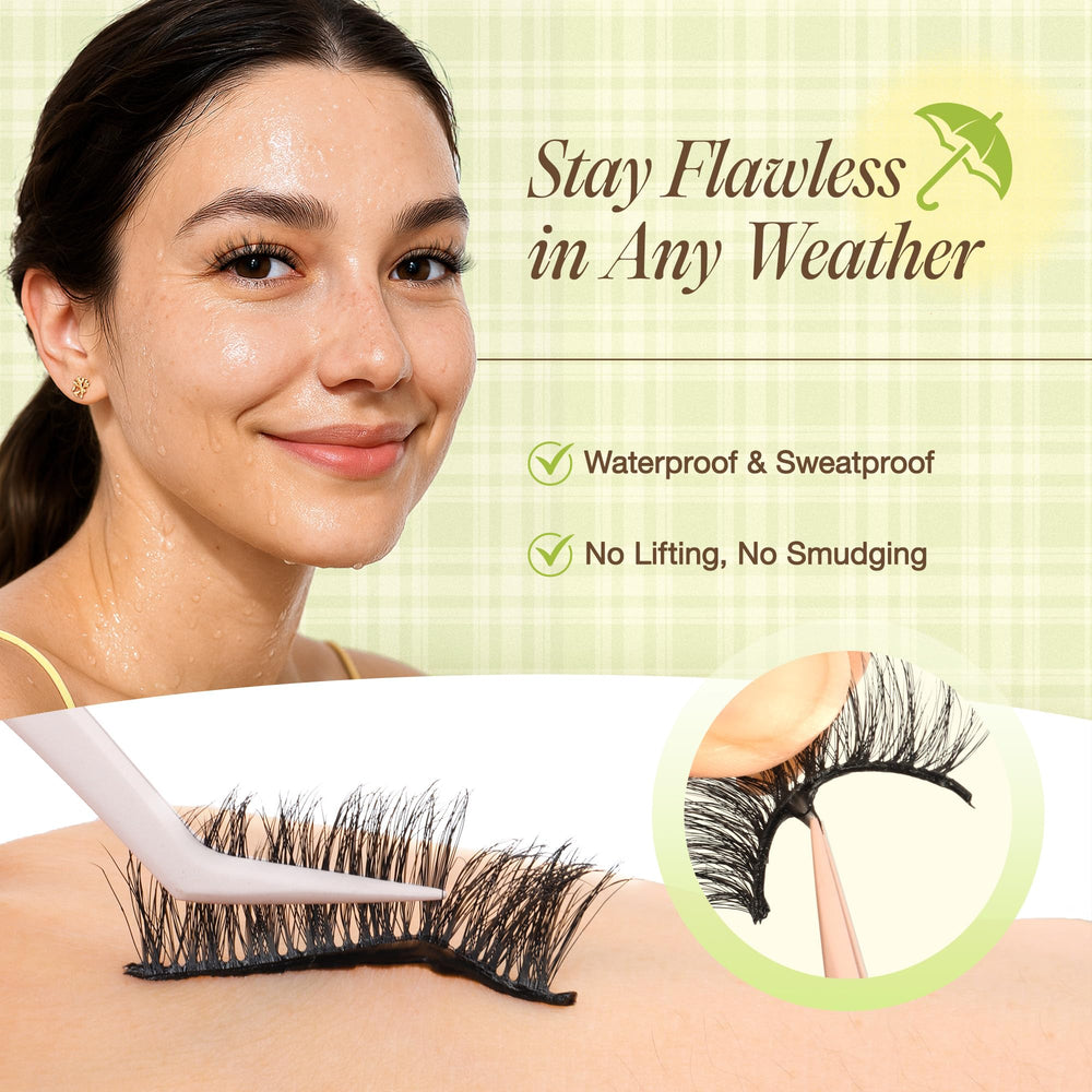 LASHVIEW soft-band lashes deliver comfortable all-day wear