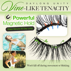 LASHVIEW ultra-lightweight lashes offer comfortable, all-day wear.