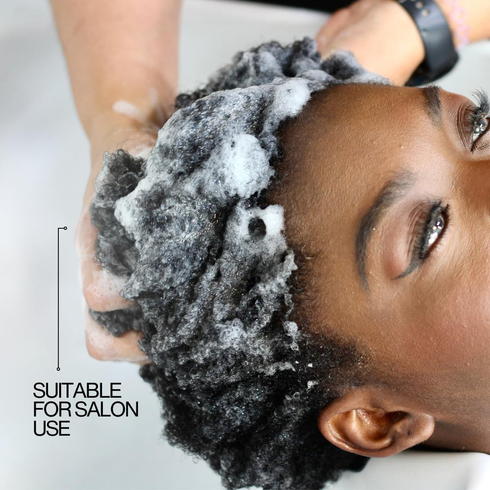 Close-up of Lasio Hypersilk Replenishing Conditioner for a silky finish on hair