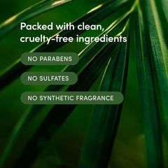LATHER Bamboo Lemongrass Crème Rinse application on damp hair demonstrates detangling ease