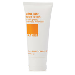 LATHER Ultra Light Face Lotion tube front view for daily hydration.