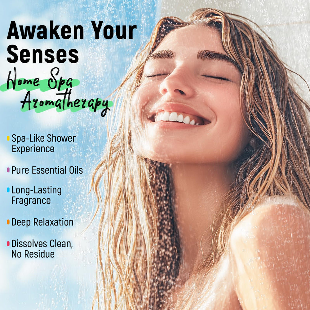 Lather Valley Calm Mind steamers with basil and bergamot for balance