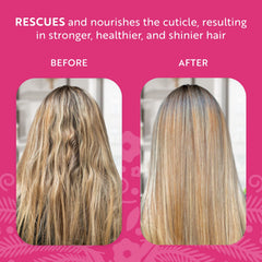 Latinus Beauty Rescue Impossible Keratin Shampoo ingredients infographic emphasizes vegan keratin and silk amino acids