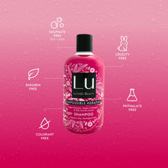 Latinus Beauty Rescue Impossible Keratin Shampoo result-hair-shine shows shinier, healthier hair