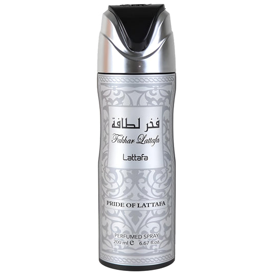 Lattafa Fakhar Men bottle front with fresh marine notes for daily freshness