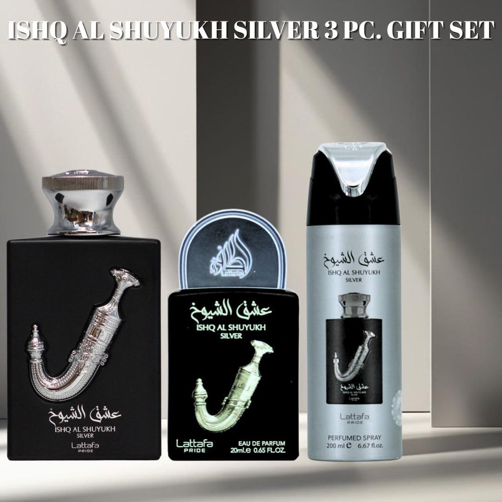 Elegant packaging conveys premium arabian fragrance experience.