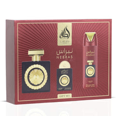 Lattafa Pride Nebras full bottle front view for everyday luxury.