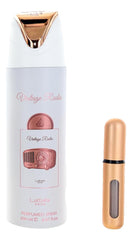 Lattafa Pride Vintage Radio 0.65oz mini EDP bottle for on-the-go fragrance.