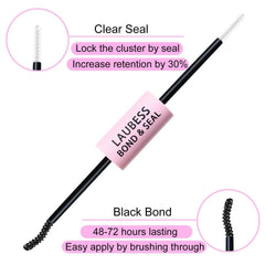 LAUBESS professional lash tools included for at-home service quality