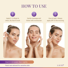 Lauer Cosmetic Niacinamide texture focus image indicating pore refinement potential