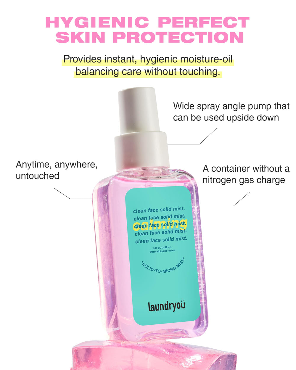 LAUNDRYOU travel-friendly packaging for on-the-go skincare
