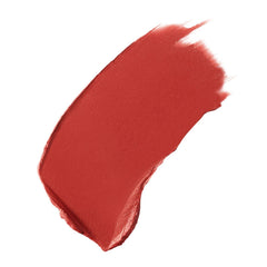 Laura Mercier High Vibe Lip Color shade closeup highlights vibrant mid-tone coral glow