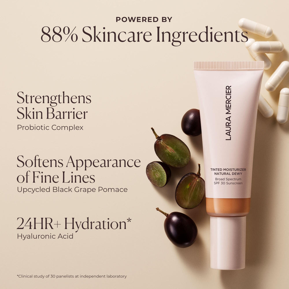 Laura Mercier Tinted Moisturizer Natural Dewy formula holds up in humidity