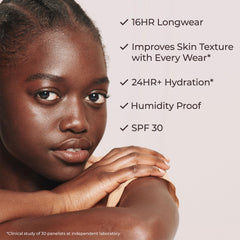 Application tip for Laura Mercier tinted moisturizer buildable coverage
