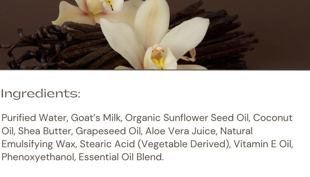 Lavender Lane coconut and sunflower oils highlighted in packaging imagery for hydration.