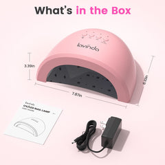Lavinda UV nail lamp ideal for home salon use and at-home manicures