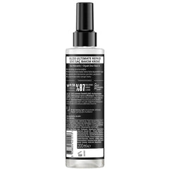 Lavis Gliss Ultimate Repair Conditioner Spray packaging highlights Liquid Keratin for repair