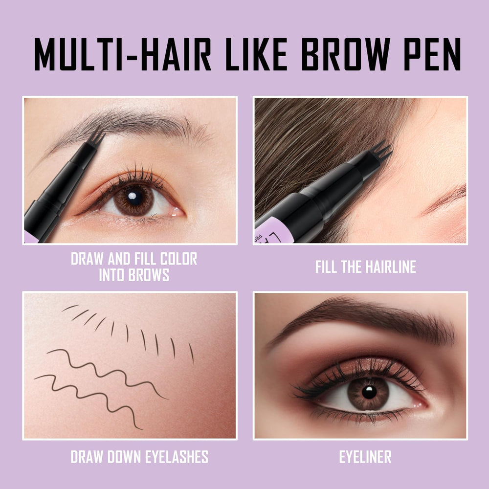 Ash Brown shade from LAVONE kit suits cool brunette tones.