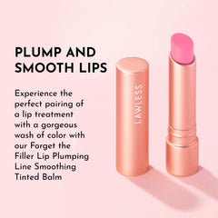 Lawless Baby Doll pink tint complements natural lip tones beautifully.