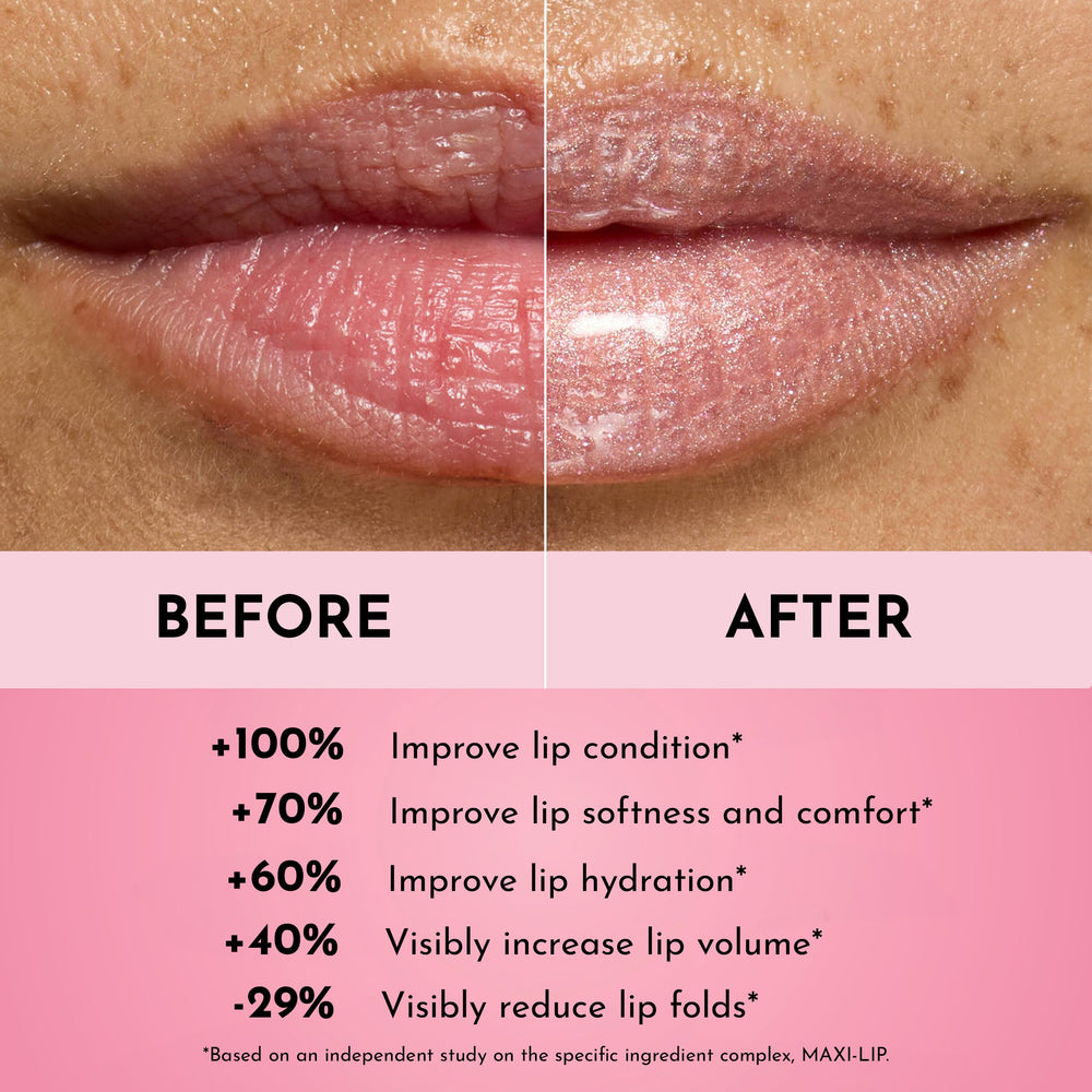 Lawless Forget the Filler Lip Gloss Candy Sky packaging on shelf signals premium vegan quality