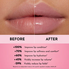 Lawless Forget The Filler Lip Plumper Lavender Sorbet swatch shows smooth surface