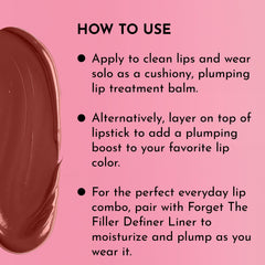 LAWLESS forget-the-filler balm on-the-go hydration and color boost.