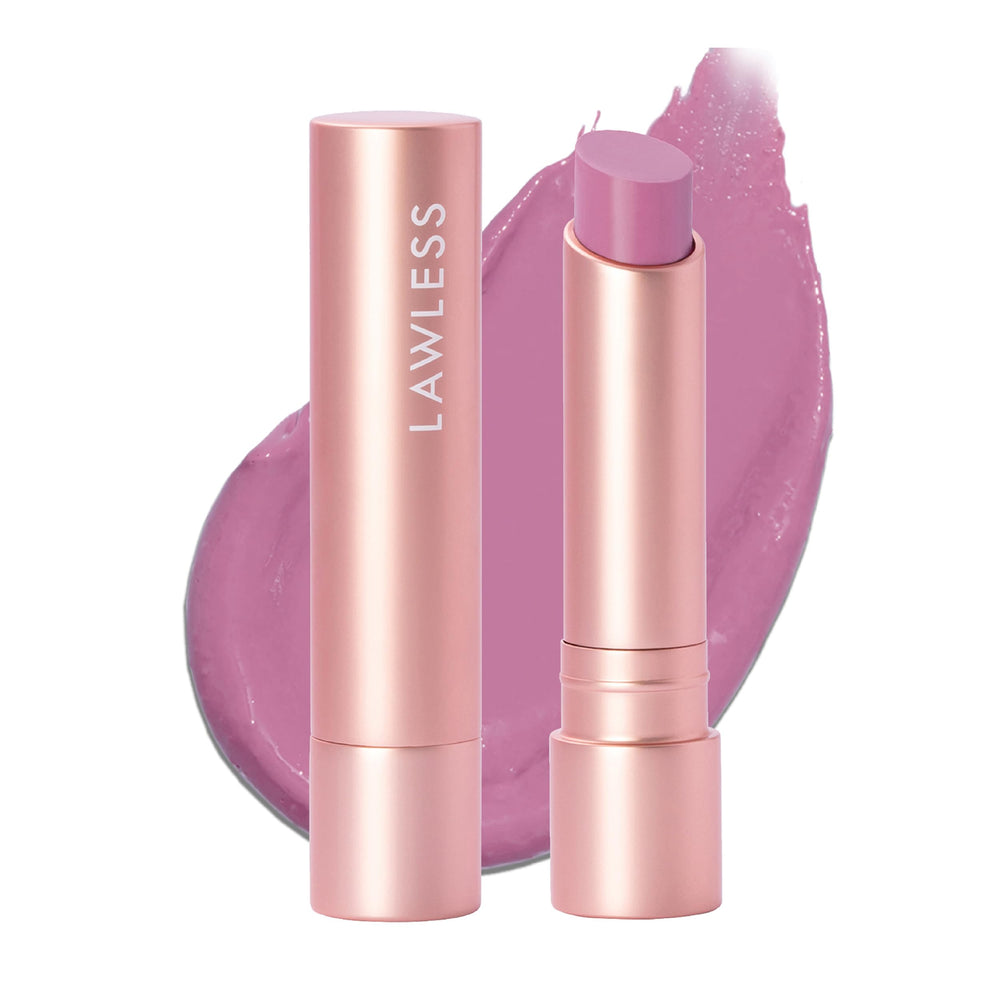LAWLESS Forget the Filler lip balm wand applying cushiony tint for hydrated lips