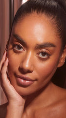 Swatches show Lawless lip tones with lasting tint
