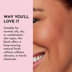 LAWLESS Make Me Blush Daisy Pink with shea butter for moisture.