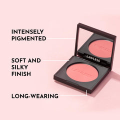 LAWLESS Make Me Blush velvet texture closeup shows a silky finish