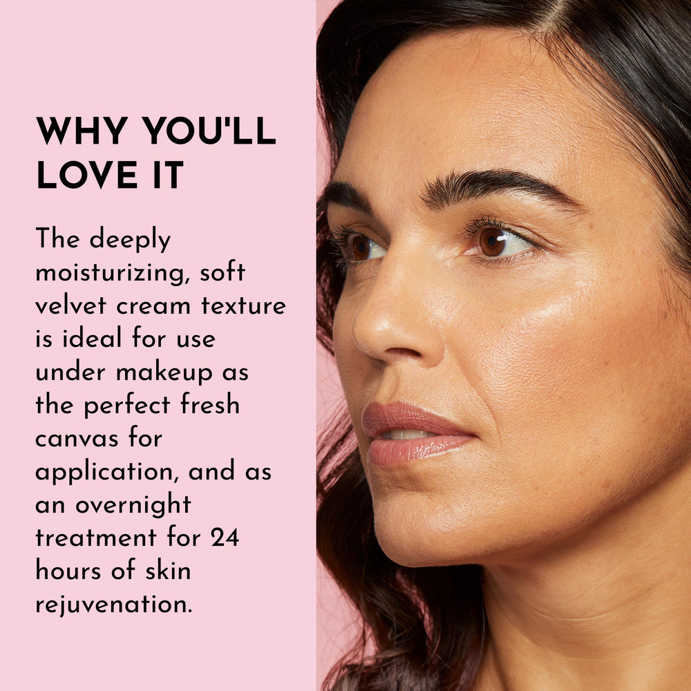 Lawless Forget the Filler night treatment swatch hints overnight hydration