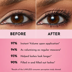 Caster and Argan oils condition lashes for healthier-looking results
