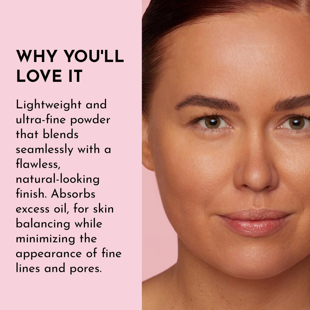 LAWLESS talc-free powder brush-provided design offers precise setting around eyes and nose.