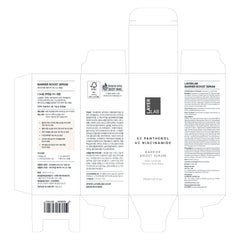 LAYERLAB Barrier Boost Serum step-by-step application in a skincare routine.