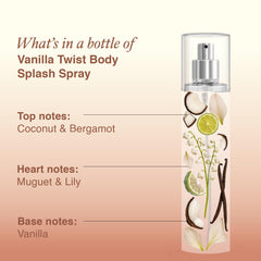 Close-up of Layer'r Wottagirl Vanilla Twist label and 135ml size for easy carry.