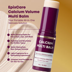 Layla Mae balm applied to the neck for hydration and gentle tightening feel.