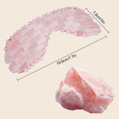 LazyGa gemstone eye mask offering deep relaxation during self-care rituals.